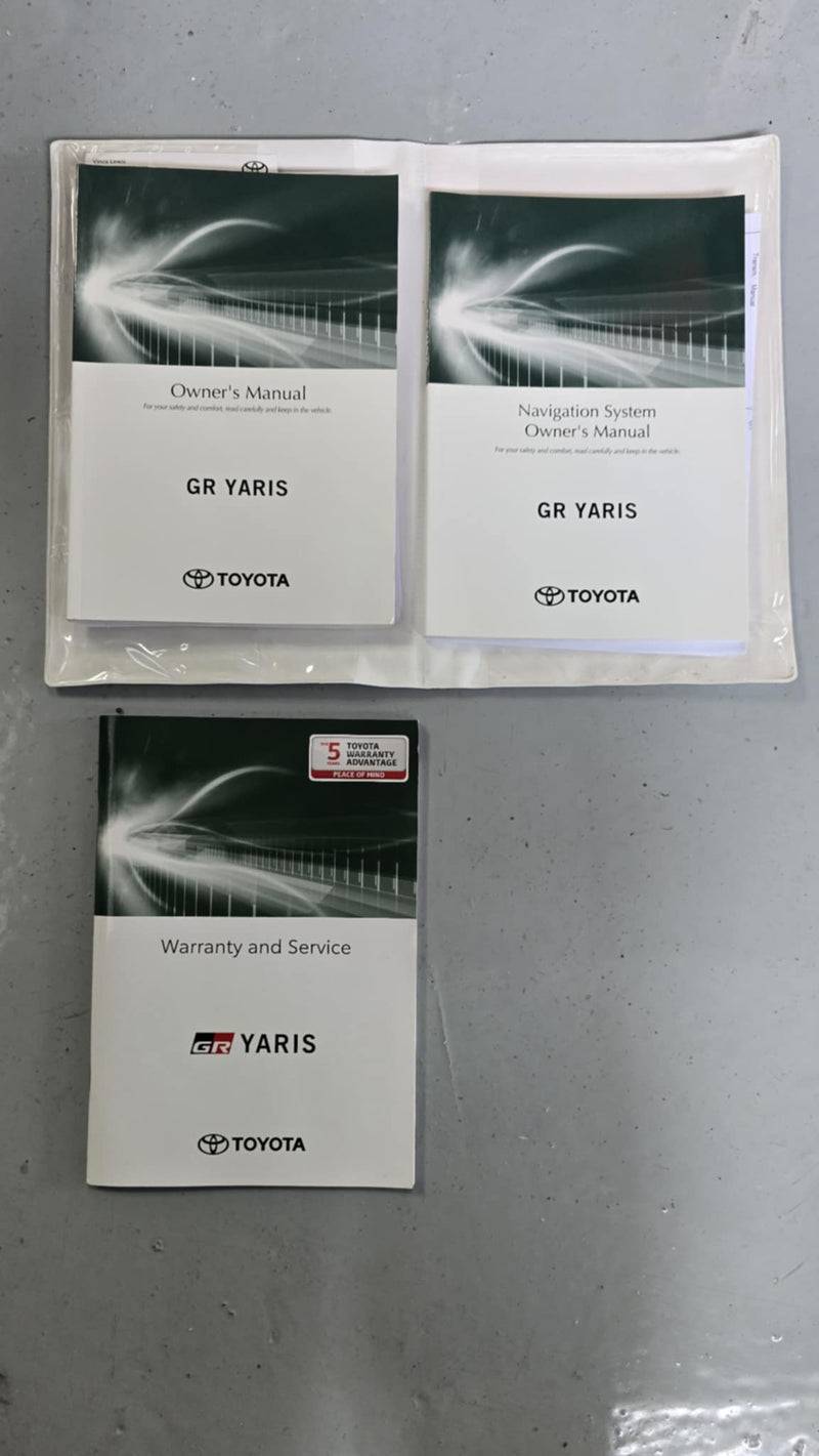 GR Yaris logbooks