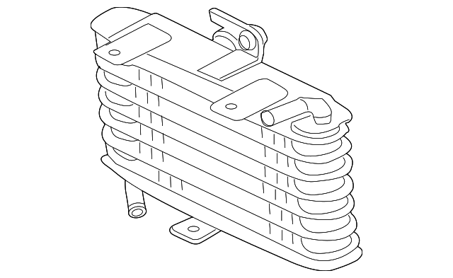 Transmission Oil Cooler | Suits Evo X & Ralliart