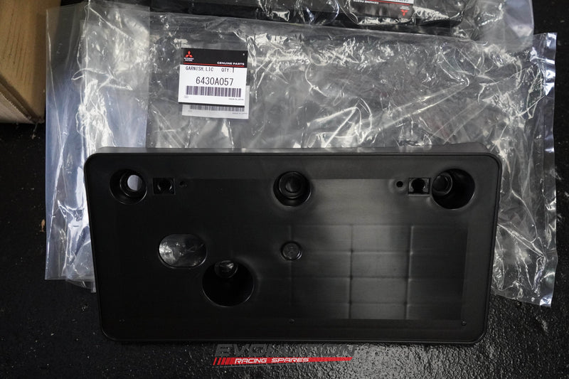 Mitsubishi OEM Evo 9 Front Number Plate Holder (6430A057)